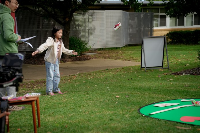 St Marys Corn Throw at ST Marys Art and Games Day
